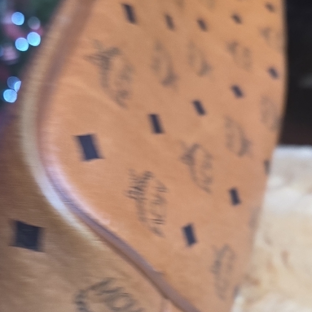 MCM Brown and Tan Tote Bag - Picture 9 of 10